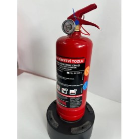 Resim Metropol Yangın 1 kg Abc Tozlu Yangın Söndürme Cihazı 