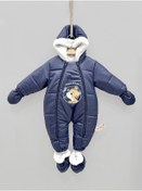 Resim Patikli Ve Eldivenli Kozmonot Lacivert 