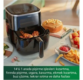 Resim Geniş Kapasiteli 3000 Serisi Xl Hava Pişirici, Siyah, 5.6l 