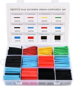 Resim Epilons CLZ192 560 Parça Set Isıyla Daralan Makaron Kablo Koruyucu Kılıf 