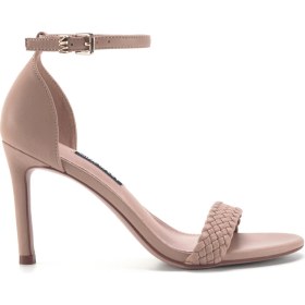 Resim Nine West Sına 3fx Bej Kadın Topuklu Sandalet 