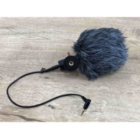 Resim Kelepir Fırsatlar Üniversal Kardioid Tüylü Mikrofon Video Çekimleri Için Rüzgar Sesi Almaz 