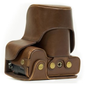 Resim MegaGear Sony Alpha A7S II, A7R II, A7 II Deri Kamera Çantası 