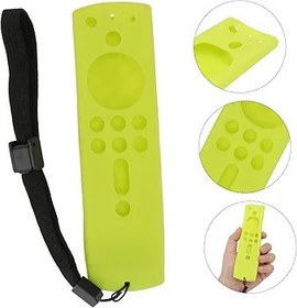 Resim jojofuny 4k Uzaktan Kumanda Kılıfı Yeşil Silikon Tv Cihazı Aksesuarı Askı İpi İçerir -dayanıklı Malzeme Rastgele Stil 