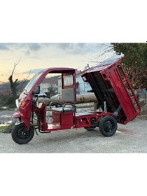 Resim Volta Vt5 Elektrikli Üç Tekerlekli Motosiklet Kabinli 3500 W Kırmızı 