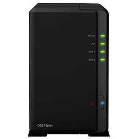 Resim Synology DS218PLAY 1GB (2x3.5''/2.5'') Tower NAS 