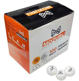 Resim Avessa Mozuru Mzr100-wht Ittf Onaylı Beyaz Pinpon Topu 100lü 