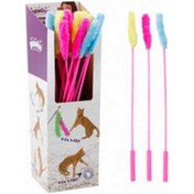 Resim Pawise Kedi Oltası Peluş Uçlu 48 Adet Kutulu 