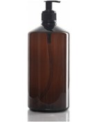 Resim Amber Renkli Pet Şampuan Şişesi 1 L 105 Adet 