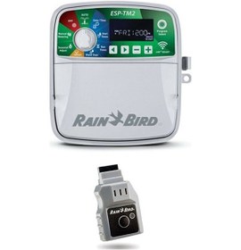 Resim Rain Bird Tm2 12 Istasyon Kontrol Ünitesi + Lnk Wifi Modülü 