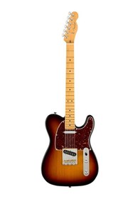 Resim Fender 0113942700 American Professional Iı Telecaster Elektro Gitar 3-color Sunburst V-mod Iı Telecaster Manyetikleri Akçaağaç Klavye Ve Pirinç "bullet" Eşikler 