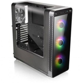 Resim markomix Thermaltake Vıew 27 Ca-3g7-60m1we-01 600w 80+ 3x120mm Siyah Panoramik Pencereli Mid Tower Gaming Kas 
