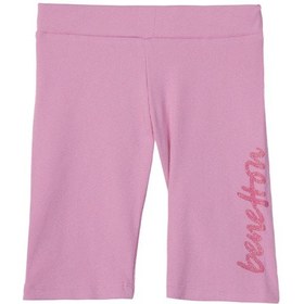 Resim United Colors Of Benetton Benetton Kız Çocuk Pembe Kısa Tayt Mint 