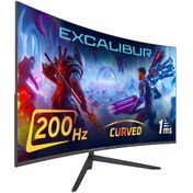 Resim Casper E27FHD-G 27" 1 MS 200 Hz HDMI+DP FreeSyn/G-Sync Full HD Curved VA LED Monitör 