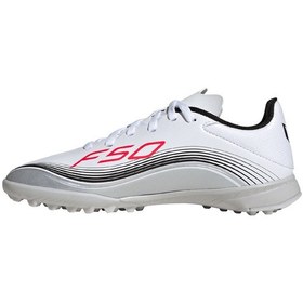Resim Adidas F50 Messi League Çocuk Beyaz Halı Saha Ayakkabısı Jp7456 Beyaz 