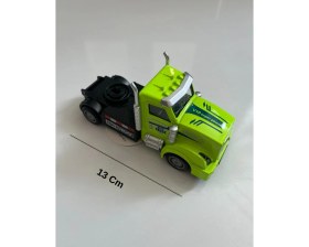 Resim Mavi Su Dünyası Metal Çek Bırak Tır Kafası Araba 13X5 cm Yeşil 