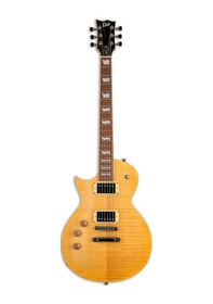 Resim Esp Ltd Lec256vnlh Ec-256 Vintage Natural Solak Elektro Gitar Eskitilmiş Doğal Görünüm Solak Model 