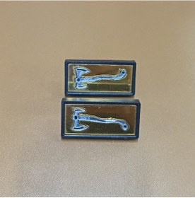 Resim Motosiklet Balta Resimli Amblem Dikdörtgen 3d 