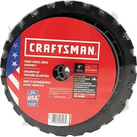 Resim Storemax (CMXGZAM325070 Geride Yürüme Biçme Makineleri Için Tekerlek - 20 cm Çeşitli Modellere Uyar, 20 cm Fwd, Siyah 