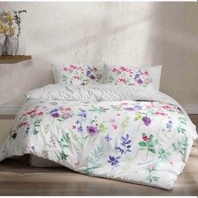 Resim Taç Ranforce Mia Çk Nevresim Takımı Antibakteriyal Yeşil 