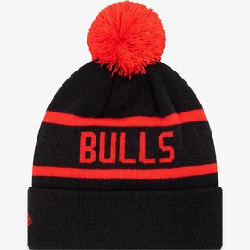 Resim New Era Chicago Bulls Jake Pom Pom Unisex Siyah Bere 