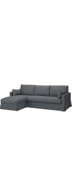 Resim IKEA Gri Konforlu Kanepe - Uzanma Koltuklu 3'lü Kanepe 