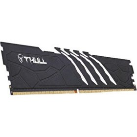Resim Thull Vortex 16GB 5600MHZ CL46 1.1V Siyah Soğutuculu Ddr5 Udımm Ram THL-PCVTX44800D5-16G-B 