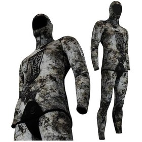 Resim Free-sub 7mm Ghost Dark Avcı Serbest Dalış Elbisesi Çok Renkli 