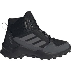 Resim Adidas Terrex Ax4r Rrdy Mid Erkek Çocuk Siyah Outdoor Bot 