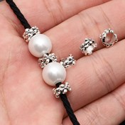 Resim 50 adet Çiçek Şekilli Büyük Delik Arayıcı Boncuklar, Çinko Alaşımlı Şanslar, DIY Takı Yapımı için İdeal, Bilezikler ve Kolyeler Yapımı için Aksesuarlar 