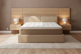 Resim Argimo Mocha Çift Kişilik Pedli Paket Yaylı Yatak 25 cm - 140x200 