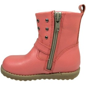 Resim Ortopedikal Cici Bebe Kız Çocuk Bot % 100 Deri Ortopedik Anatomik (389158370) Mercan 