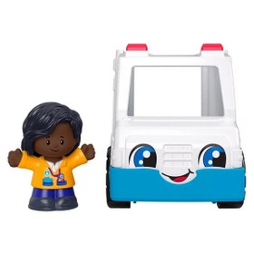 Resim Fisher Price Little People Araçlar - Ambulans GGT33-GWD13 
