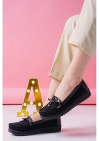 Resim Aymood Tokalı Rahat Babet 02 (554508537) Siyah 