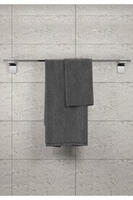 Resim Genel Markalar Lux Krom 2 Li Banyo Seti Bornoz Askılık, Uzun Havluluk 