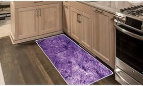 Resim Colorix Carpet Kaymaz Taban Tezgah Önü Mutfak Paspası 75x150 cm No: 687 