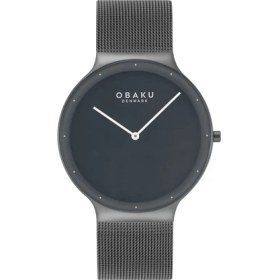 Resim Obaku Denmark V307GXUUMU Quartz Hasır Siyah 40 mm Erkek Kol Saati 