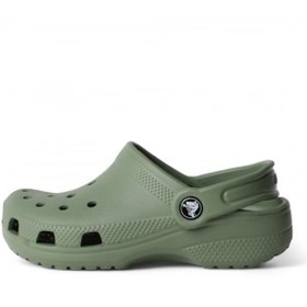 Resim Crocs Yeşil Erkek Çocuk Plaj Terliği Classic Clog K 