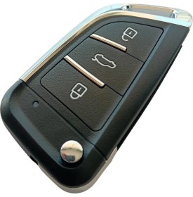 Resim Lüx Bmw Fem Tipli Sustalı Keydiy (Kd) Anahtar Kabı Kumanda Kabı 3 Tuşlu 1.ci Kalite 