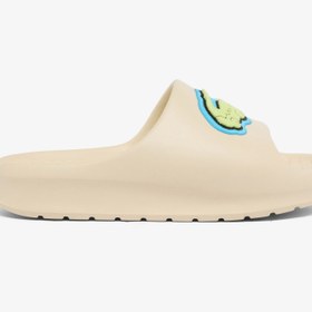 Resim Lacoste Serve Slides 2.0 Kadın Bej Terlik 