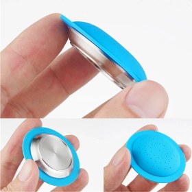 Resim Blueleskyy Nespresso Zenius Kahve Filtresi Yeniden Kullanılabilir Kahve Kapsülü Kapağı Espresso Kahve Kreması Makinesi Barista Fırça ve Kaşık ile (Yurt Dışından) 