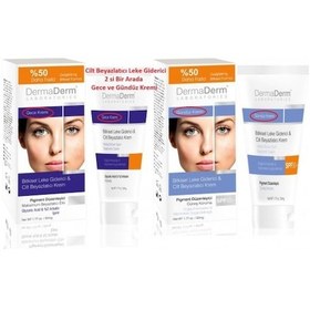 Resim Dermaderm Leke Giderci Gündüz Kremi 50 ML + Gece Kremi 50 ML 