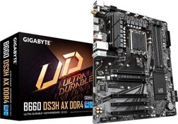 Resim GIGABYTE B660 DS3H AX WIFI-6E DDR4 M2 PCIe NVME HDMI DP PCIe 16X v4.0 1700p ATX Gigabyte