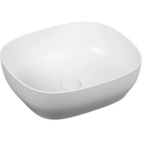 Resim VitrA Outline 5994B403-0016 Kare Lavabo, VitrA Clean, 48 cm, Beyaz 