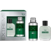 Resim Rebul Extreme Erkek Parfüm EDT 50 ML + Extreme Erkek Sprey Deodorant 150 ML 