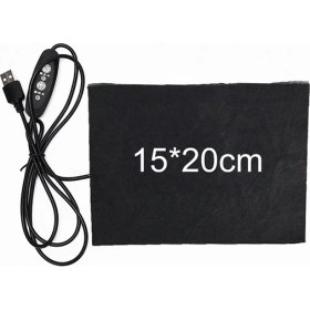 Resim Çınar Hobi Ped Karbon Fiber 5V Ayar Düğmeli USB Termal Isıtıcı 