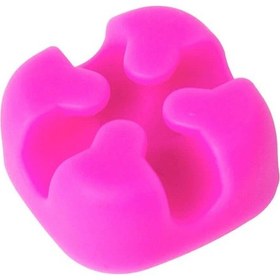 Resim Orico Çapraz Şekilli Silikon Masaüstü Kablo Düzenleyici 5 Adet N11.238 