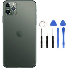 Resim instatech Iphone 11 Pro Max Uyumlu Boş Kasa + Montaj Seti Hediye - Gece Yeşili 