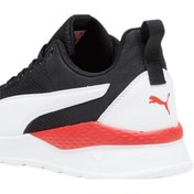 Resim Puma 371128-50 Puma Anzarun Lite Erkek Spor Ayakkabı Black-White-For All Time Red 