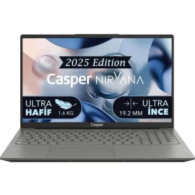 Resim Casper Nirvana X600 7. Nesil Ryzen 5 7430U-8GB-500GB SSD-15.6"-Windows 11 Taşınabilir bilgisayar 